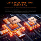 【World premiere】OUKITEL WP53 Rugged Phone, 24GB+128GB, 11000mAh, Android15, Smartphone, 6.52", NFC, Cell Phone, 13MP Camera