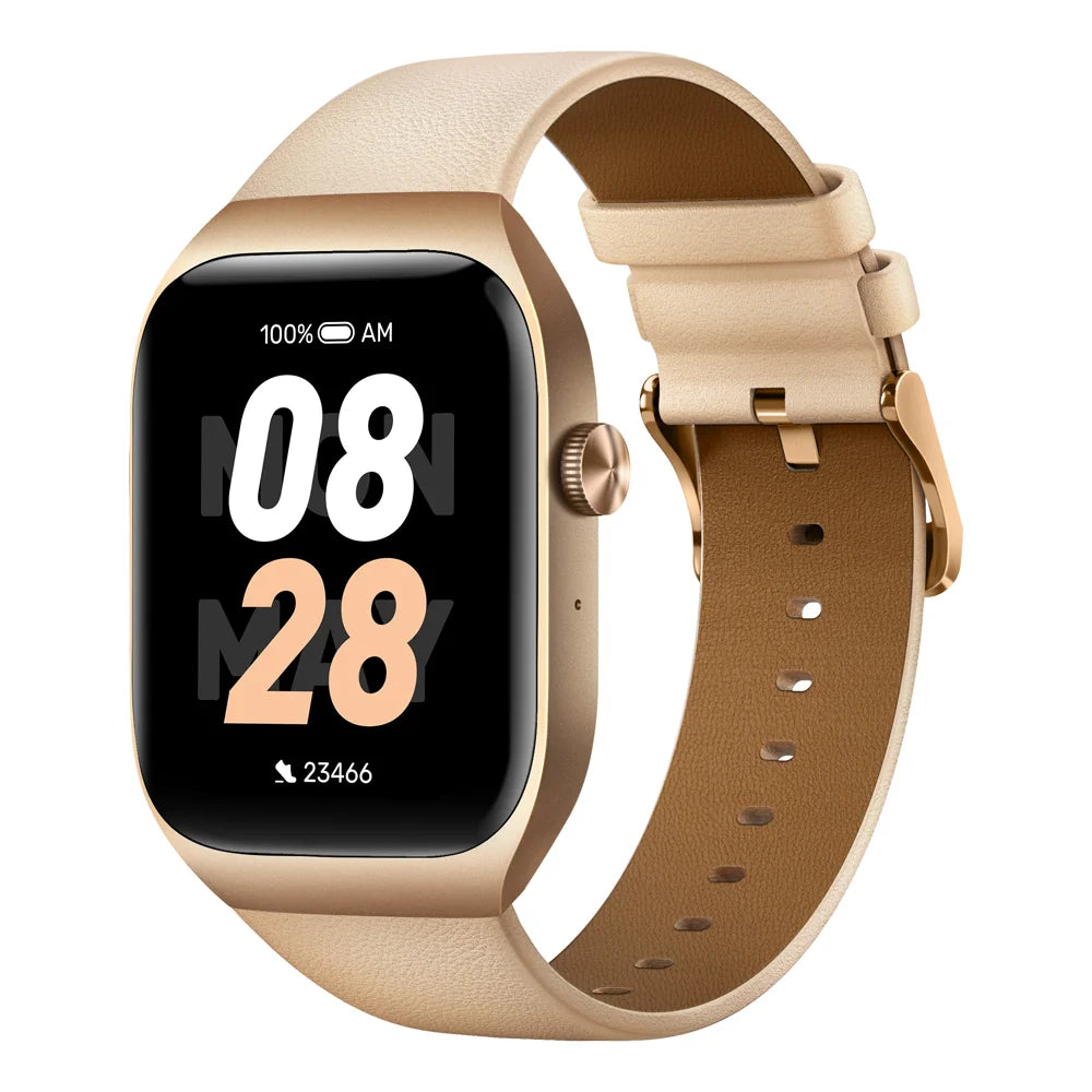 Mibro T2 Smartwatch, posicionamiento GPS, pantalla AMOLED HD de 1.75 pulgadas, AOD, resistencia al agua de 2 ATM, llamadas Bluetooth, relojes inteligentes deportivos para hombres y mujeres
