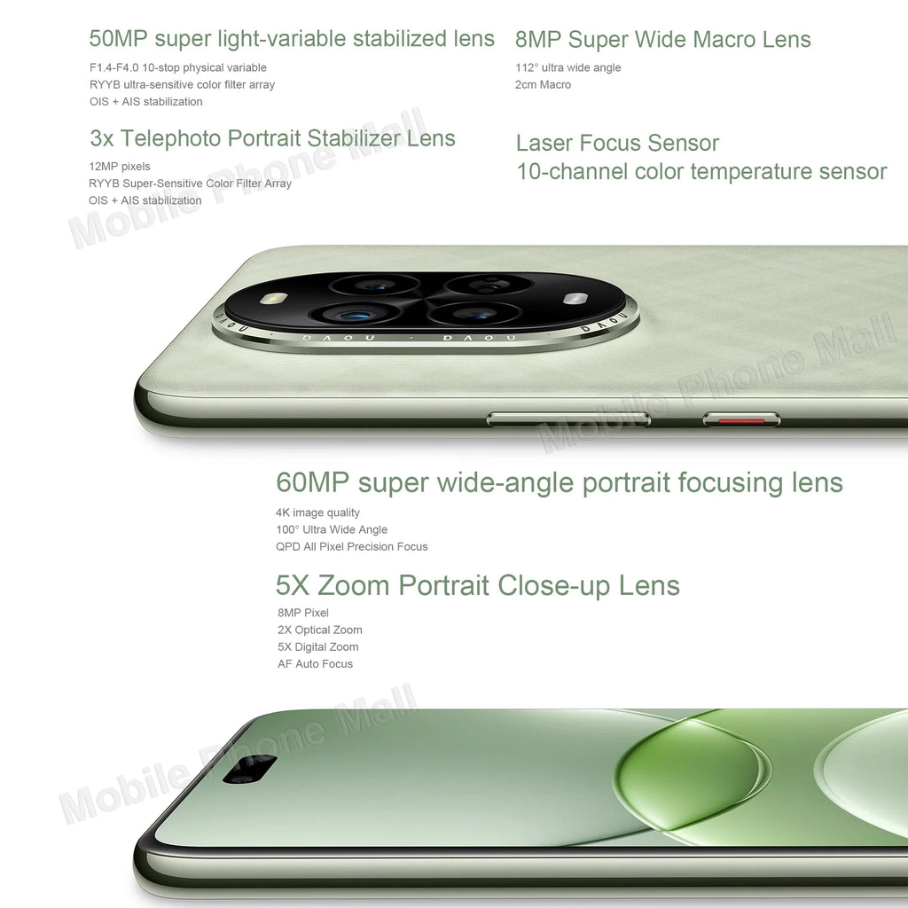 Huawei Nova 13 Pro 5G Mobile Phone 6.76" 120Hz Display Kirin 8000 50MP Camera 5000mAh Battery HarmonyOS 4.2 Smartphone