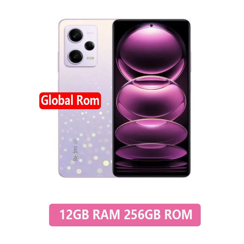 Global Rom Xiaomi Redmi Note 12 Pro 5G Smartphone 5000mAh Battery MTK Dimensity 1080 Octa Core 67W Fast Charge 50MP Camera