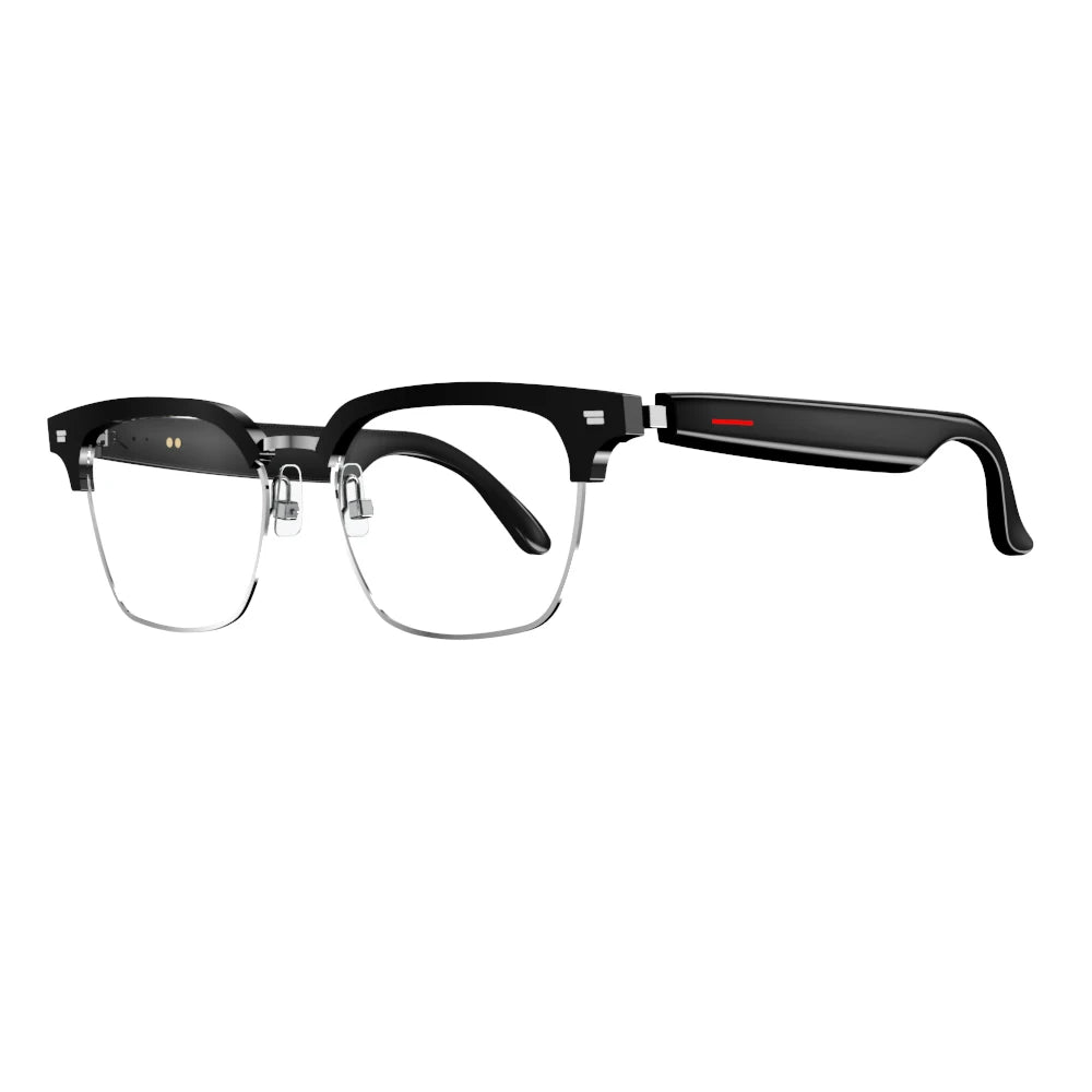 Smart Glasses AI Translator Bluetooth Audio Call Voice Assistant Remote Camera Portable Language Translator Device for Studying