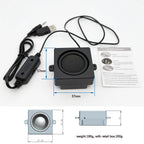 USB mini speaker for computer Surround stereo adhesive style Mini Portable speaker plug and play