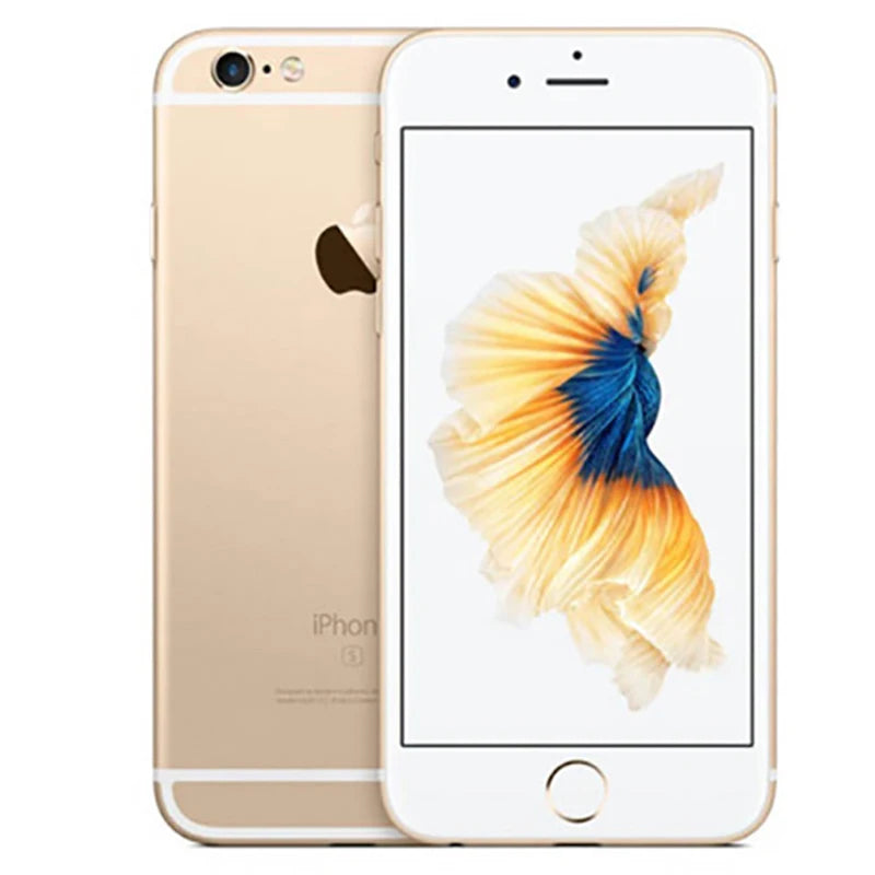 Original iPhone 6s 4.7" 4G Mobile Cell Phone 16/64/128GB ROM Touch ID 5MP+12MP Camera Dual Core IOS CellPhone Original Unlocked