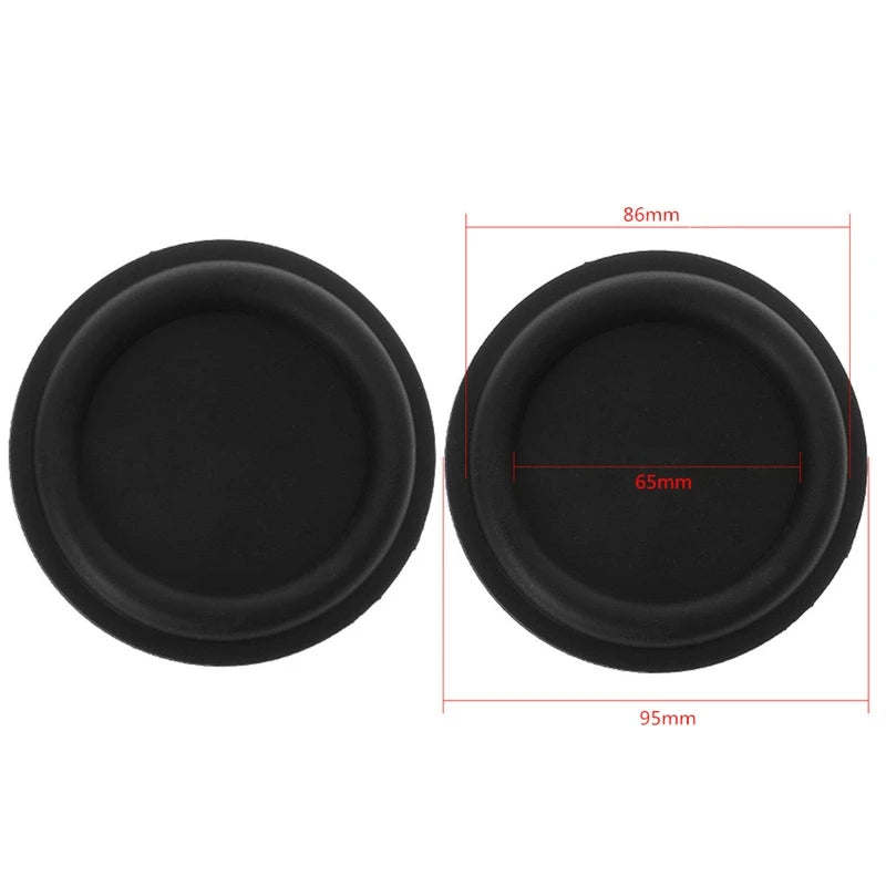 2PCS 75/90/92/139mm Bass Diaphragm Vibration Membrane Passive Radiator Speaker Repair Parts DIY Home Theater Accessories