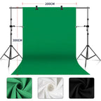 Background Stand Kit Support Frame System Backdrops  Adjustable Stand for Photography Photo Studio Chromakey Green Screen Frame