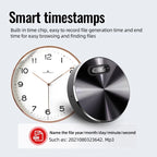 Built-in Magnet Mini Voice Activated Recorder Small Digital Audio Sound Recording Device Sound Dictaphone U Disk 32GB