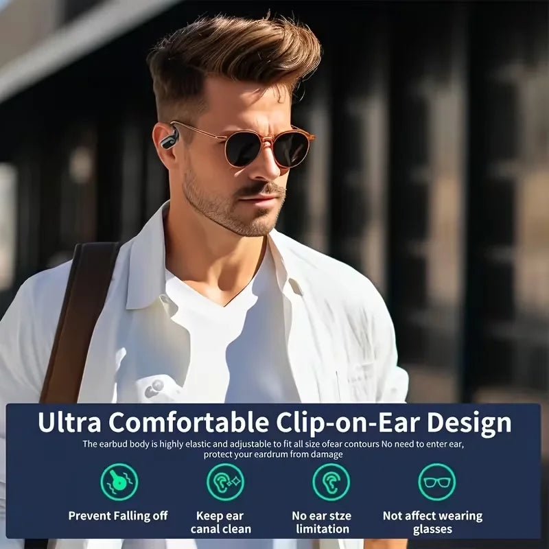 Translator New Bluetooth 5.3 Wireless Headphones Translation Earphones IPX4 Waterproof Rating Long Battery Life