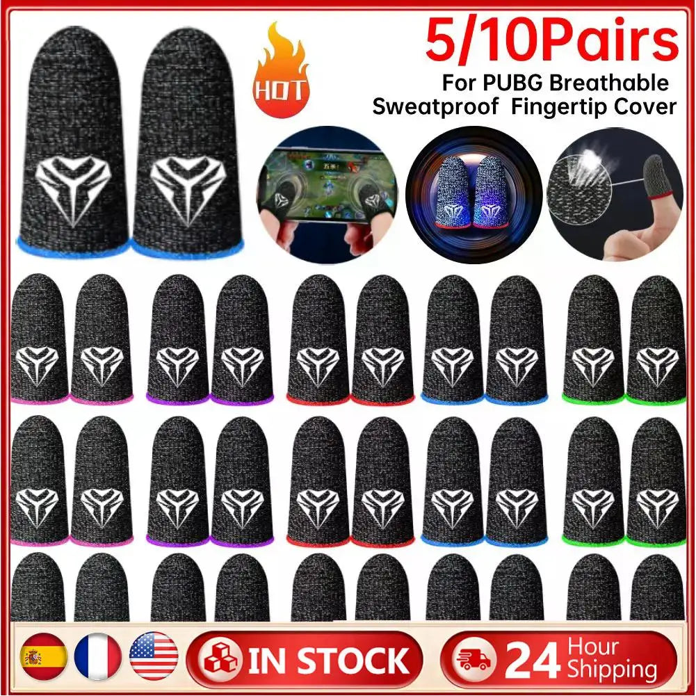 5/10 Gaming Finger Sleeve Anti-slip