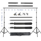 SH 2.6m*3m Suit Adjustable Backdrop Stand for Photography Wedding Photo Studio Backdrop Video Background Frame