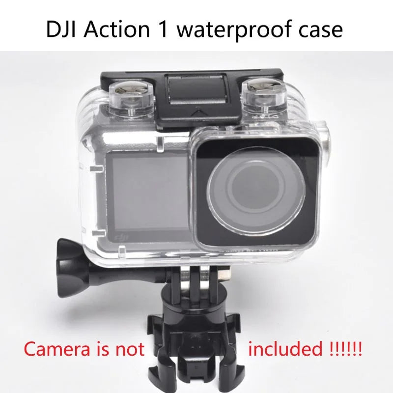Funda impermeable para cámara DJI Osmo Action 1 Accesorios de cámara DJI Action 1 Carcasa/Caja/Cubierta de buceo impermeable