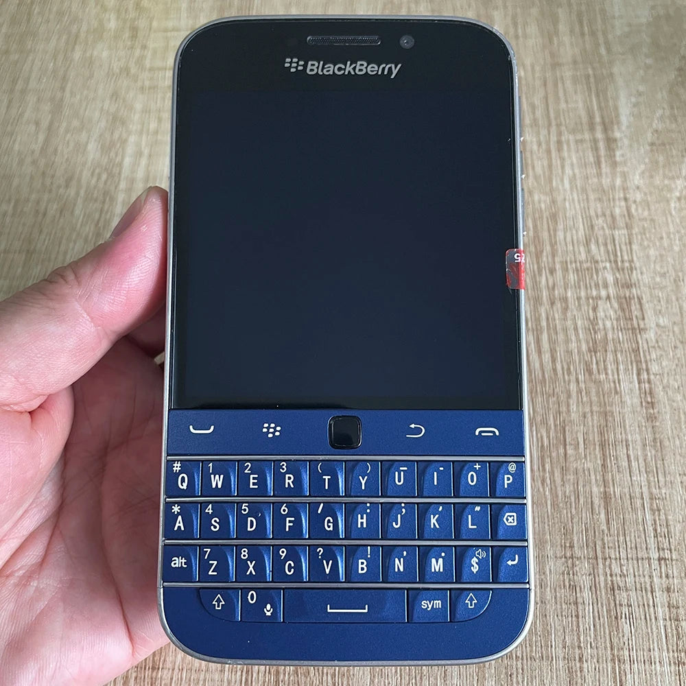 Original BlackBerry Classic Q20 QWERTY Keyboard Mobile Cell Phone 3.5" ROM 16G Unlocked 4G LTE Cellphone 80%-90%New