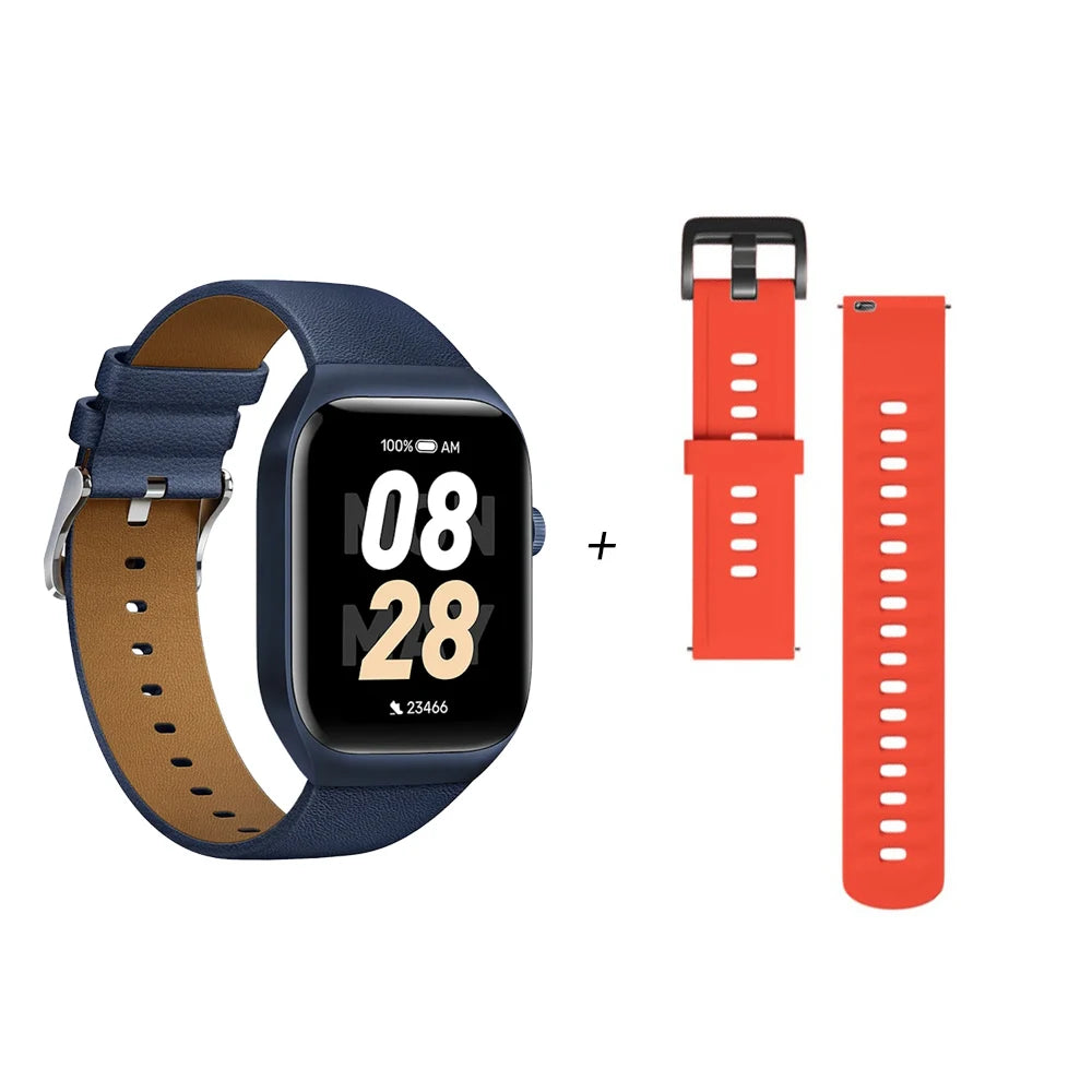 Mibro T2 Smartwatch, posicionamiento GPS, pantalla AMOLED HD de 1.75 pulgadas, AOD, resistencia al agua de 2 ATM, llamadas Bluetooth, relojes inteligentes deportivos para hombres y mujeres