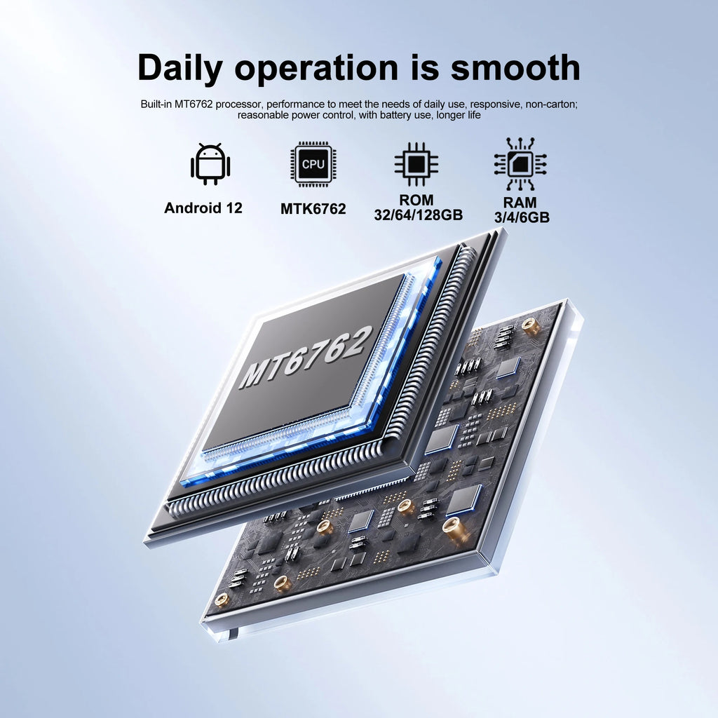 SERVO 19Air mini Android Smartphone 4G LTE 3.88" HD Display Dua SIM Card 2000mAh 6GB+128GB Small Mobile Phone GPS OTG Play Store
