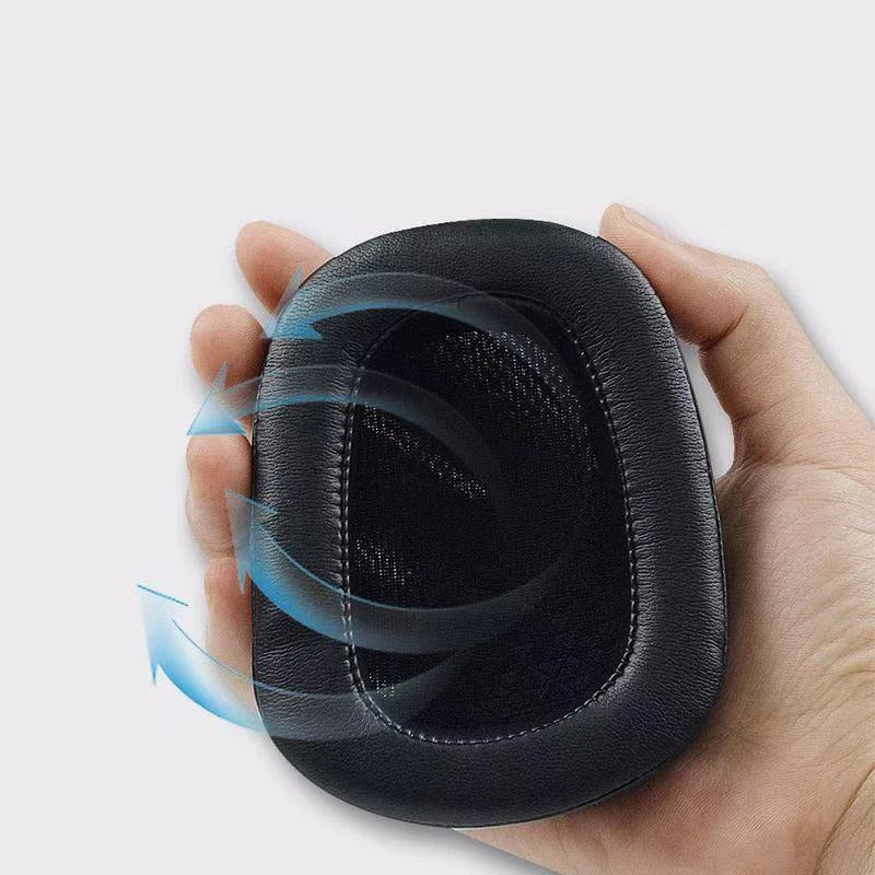 Suitable for Logitech G933 earphone cover G633 earphone cover sponge cover mesh earmuff head beam leather earmuff