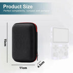1pc R36S Case Storage Bag For R36S R35S Black Red Color EVA Cloth Game Console Hard Shockproof Protective Case Gaming Accessorie
