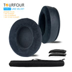 TOURFOUR Replacement Earpads for Audio Technica ATH-M50x,M50xBT,M40x,M30x,M20x,MSR7 Headphones Ear Cushion Sleeve Earmuffs