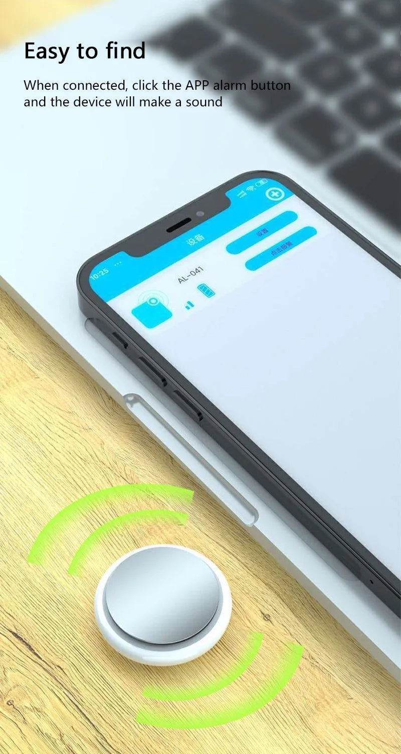 Lenovo Mini GPS Tracker Smart Anti-Lost Reminder For Car Pets Kids Bag Air Tag Bluetooth Finder Tracking Locator For IOS Android