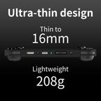 ANBERNIC RG40XX H Handheld Game Console 4'' Screen Linux System Joystick RGB Lighting Effect RG40XXH Video Player Trimui Console