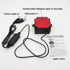 USB mini speaker for computer Surround stereo adhesive style Mini Portable speaker plug and play
