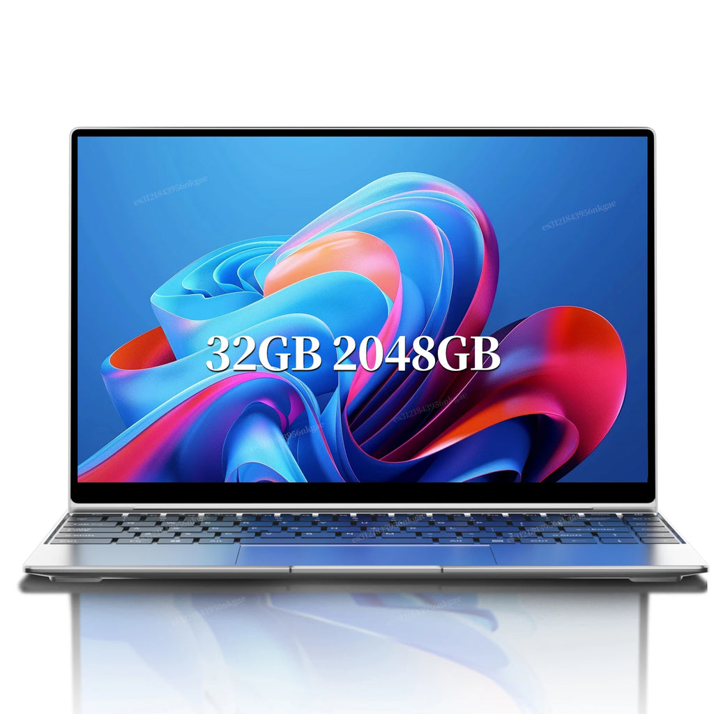 LENO 2026 Portátil Gaming 15.6" Intel Core i9-9900 32GB 2TB SSD Windows 11 Ultra Delgado Oficina Estudio Notebook 1920*1080 FHD