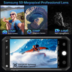 Unihertz by 8849 Tank 4 pro 5G AI Rugged Phone Built-in 720P Projector Dimensity 8300 512GB/1TB ROM 3k AMOLED 11600mAh IP68/IP69