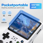 Open Source R36 64G Handheld game console 64G best Games  Linux System 3.5