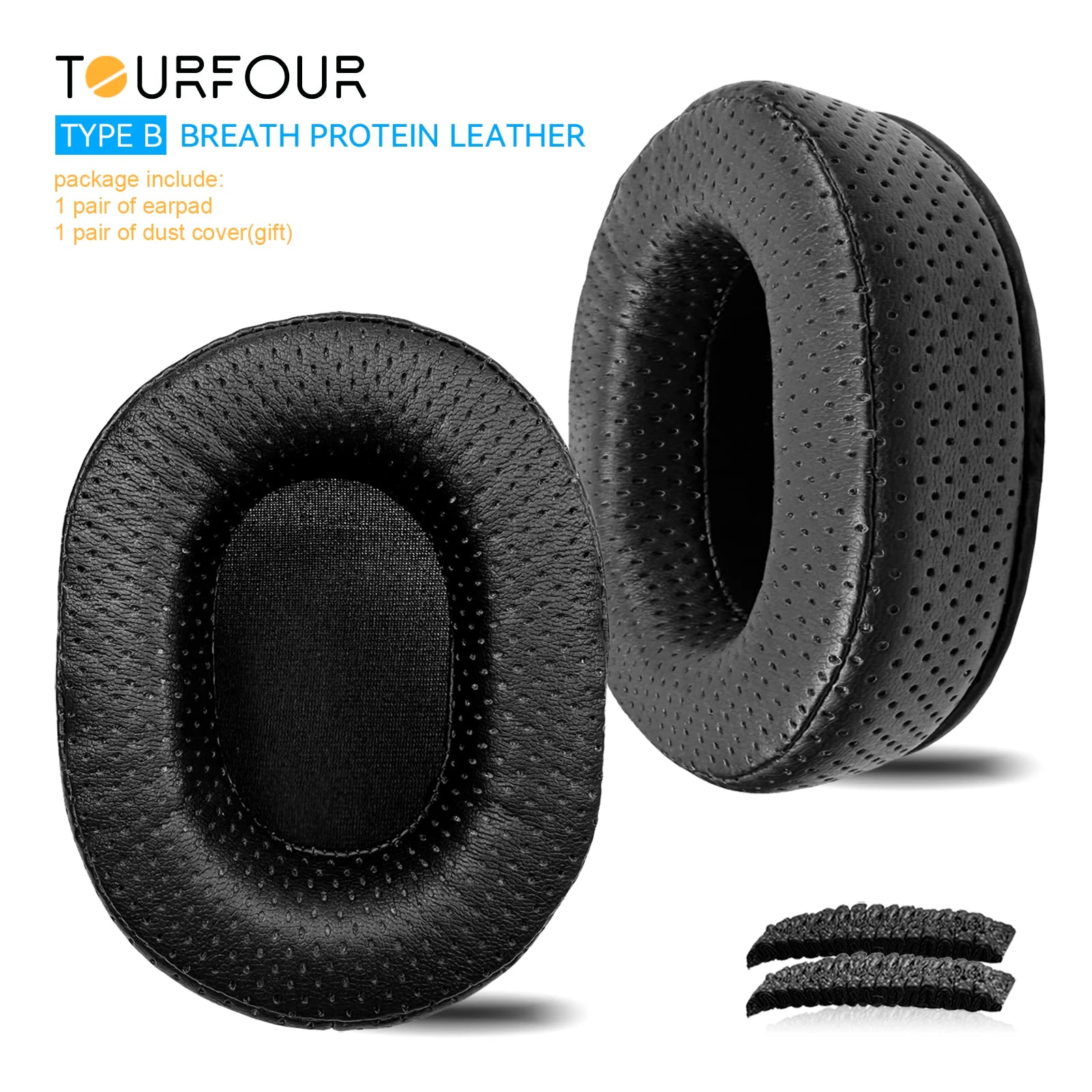 TOURFOUR Replacement Earpads for Steelseries Arctis Nova Pro Wire, Nova 7, Nova 3, Nova 1 Headphones Ear Cushion Headband
