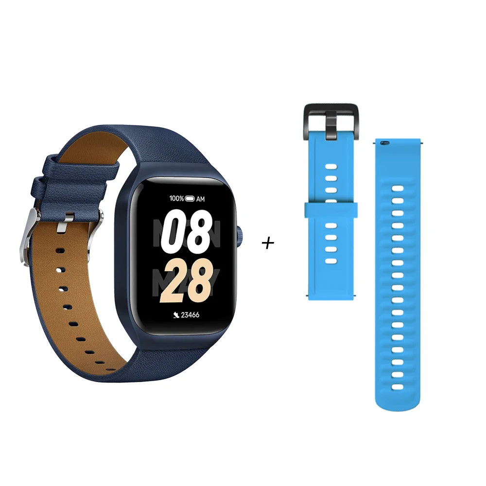 Mibro T2 Smartwatch, posicionamiento GPS, pantalla AMOLED HD de 1.75 pulgadas, AOD, resistencia al agua de 2 ATM, llamadas Bluetooth, relojes inteligentes deportivos para hombres y mujeres