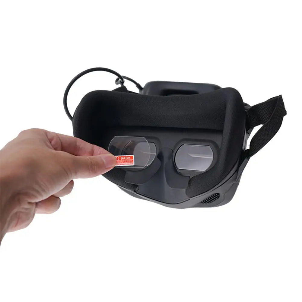 Para DJI GOGGLES N3 Película templada Película protectora HD con herramienta de instalación Película protectora antirrayas y a prueba de polvo para DJI