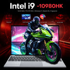 15.6“ Gaming Laptop Computer Intel i9 10980HK i3 6100 Laptop PC Gamer 16GB RAM 1TB SSD Fingerprint Unlock Notebook PC Backlight