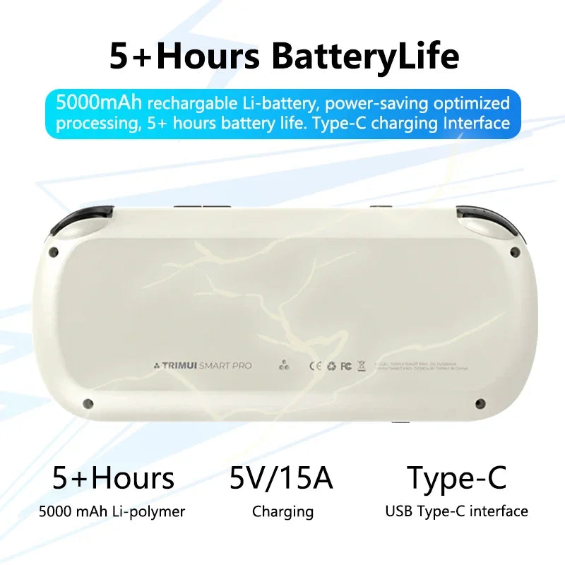 S TRIMUI Smart Pro open source handheld game console retro arcade HD 4.96 inch ips screen game console Linux system battery life