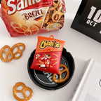 for AirPods 4 2024 3D Chips French Fries Cartoon Cute Earphone Case Wireless Headphone Cover for AirPods Pro 2 3 Funda Sleeve