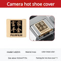 Bronze hot Shoe Cover Suitable for Fuji xt50 xs20 z72 z50 z30 r50 gr3x Micro Single Metal Dust Cover Decorative Accessories