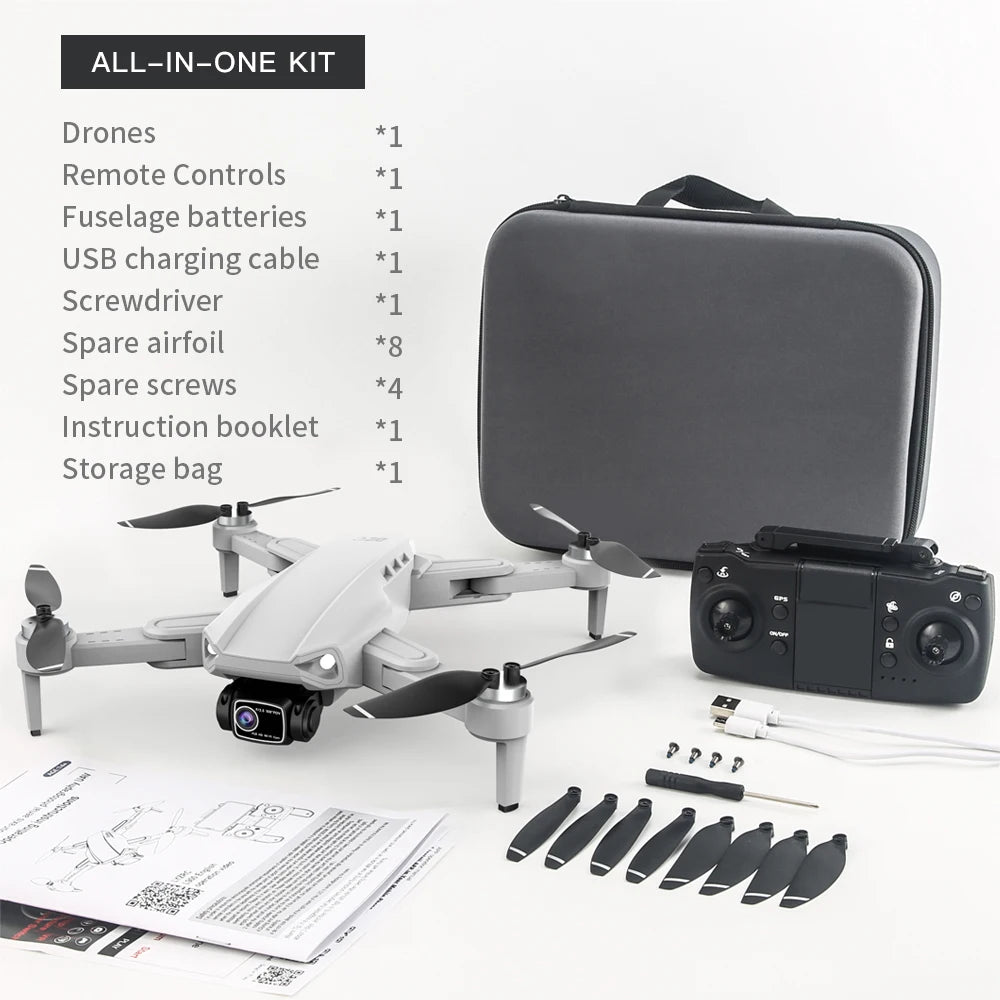 LYZRC Brushless Motor GPS L900 PRO SE Drone 90° Remote Control 4K HD Professional Dual Camera Foldable 5G Wifi FPV RC Quadcopter