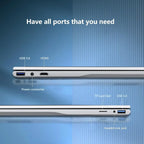NEW 14.1 inch Portable Laptop 12GB 2TB Intel Core i7 9850H Windows 11 Gaming Computer PC Gamer office Notebook 1920*1080 HD 4K