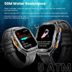 2025 New Dual Frequency GPS Outdoor SmartWatch Compass Altitude Air Pressure 5ATM Waterproof Sports SmartWatch for Men and Women