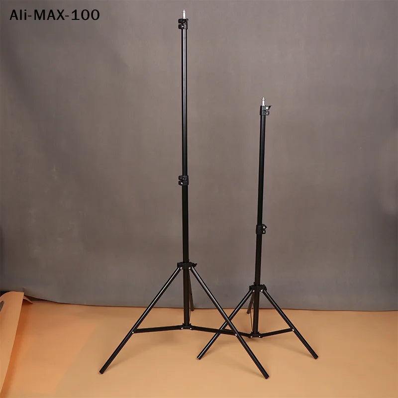【AM3】1.6M 2.1M Duty Metal Alloy Light Stand Tripod For Photo Studio Softbox Video Flash Reflector Lighting Background Stand