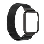 Milanese Magnetic correa Mi Watch Lite 2 metal Magnetic Loop correa For Redmi watch 2  Wristband Bracelet+Case cover