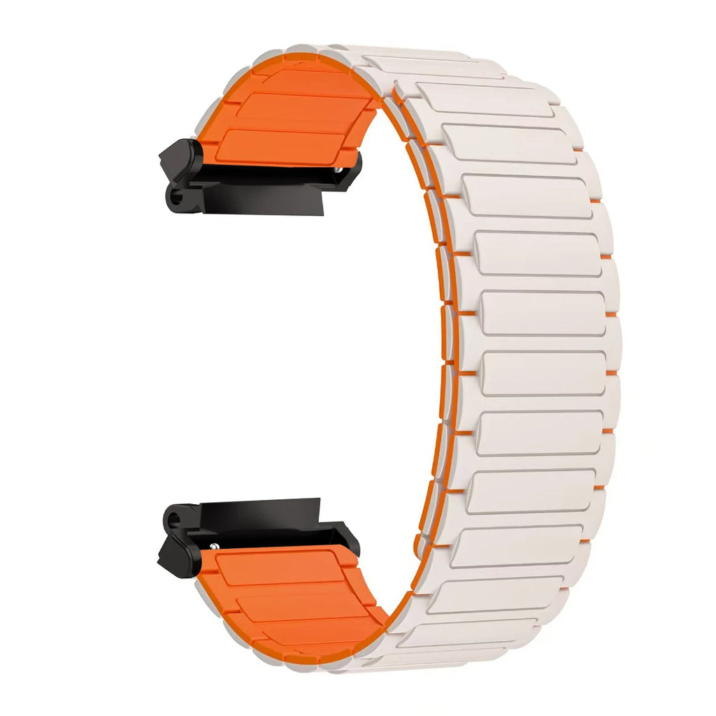 Soft Silicone Magnetic Strap For Huami Amazfit T-rex/T Rex Pro Watch Band Bracelet For Amazfit Trex 2/3 Replacement Wrist Strap