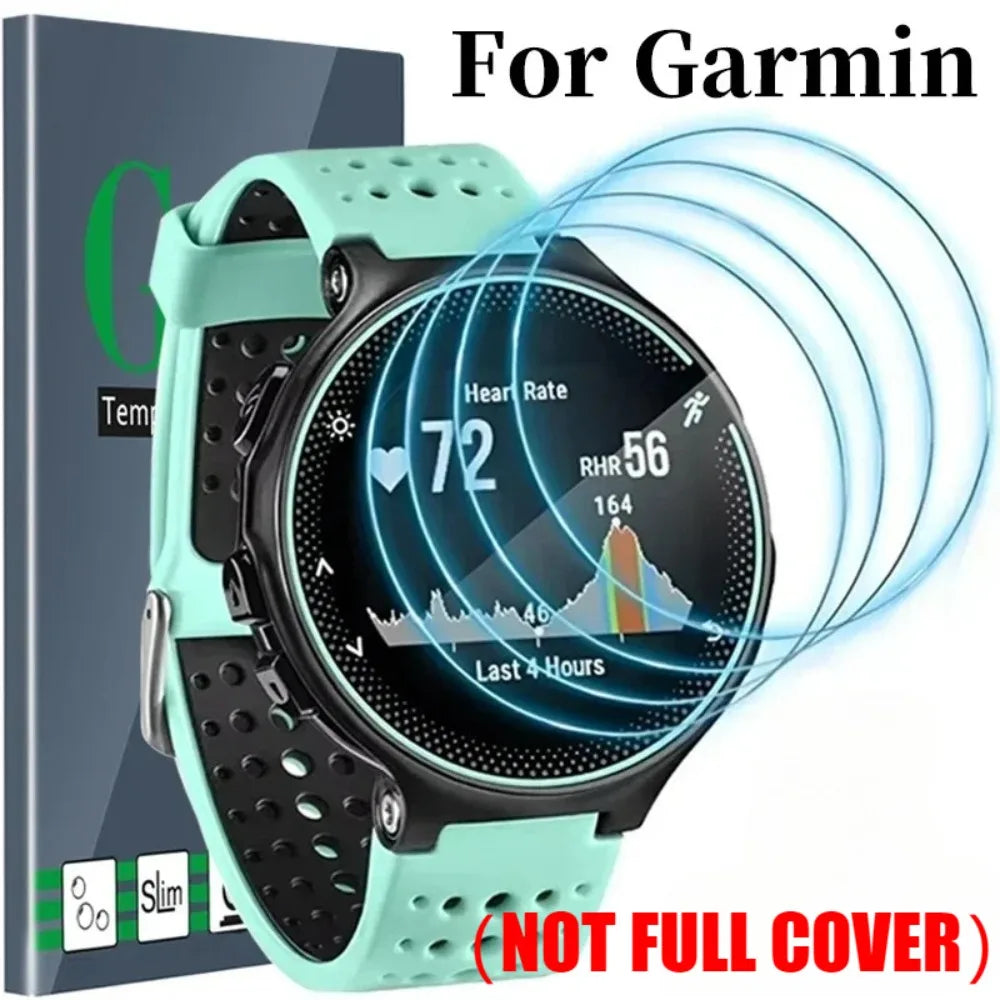 1-5pcs Tempered Glass Screen Protector for Garmin Forerunner 165 965 945 935 255 235 230 225 735XT Smart Watch Protective Film