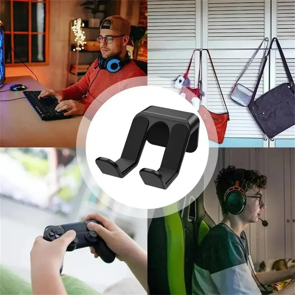 Universal Wall Mounted Headphone Holder Hanger For PS5 PS4 Xbox One Switch Pro Gaming Controller Keyboard Headset Storage Stand