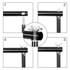 SH 2.6m*3m Suit Adjustable Backdrop Stand for Photography Wedding Photo Studio Backdrop Video Background Frame