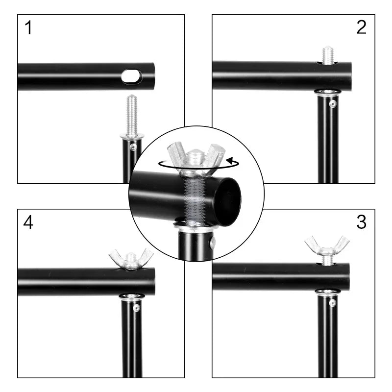 SH 2.6m*3m Suit Adjustable Backdrop Stand for Photography Wedding Photo Studio Backdrop Video Background Frame