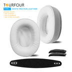 TOURFOUR Replacement Earpads for Steelseries Arctis Nova Pro Wire, Nova 7, Nova 3, Nova 1 Headphones Ear Cushion Headband