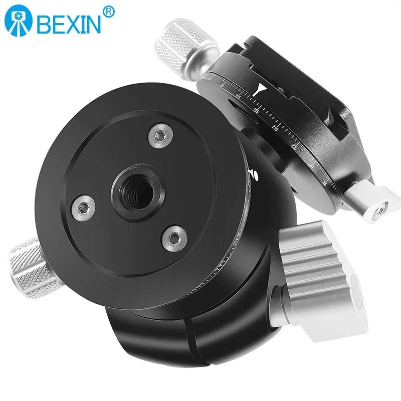 LH50/LH55 Low Profile Tripod Ball Head All Full Metal CNC Panoramic Camera Tripod Head,with 1/4" Arca Swiss Quick Release Plate