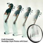 Walking Way Linear Prism Photography Filter for Camera Lenses Special Effects Creative Glass Filter Foreground Blur Film Props