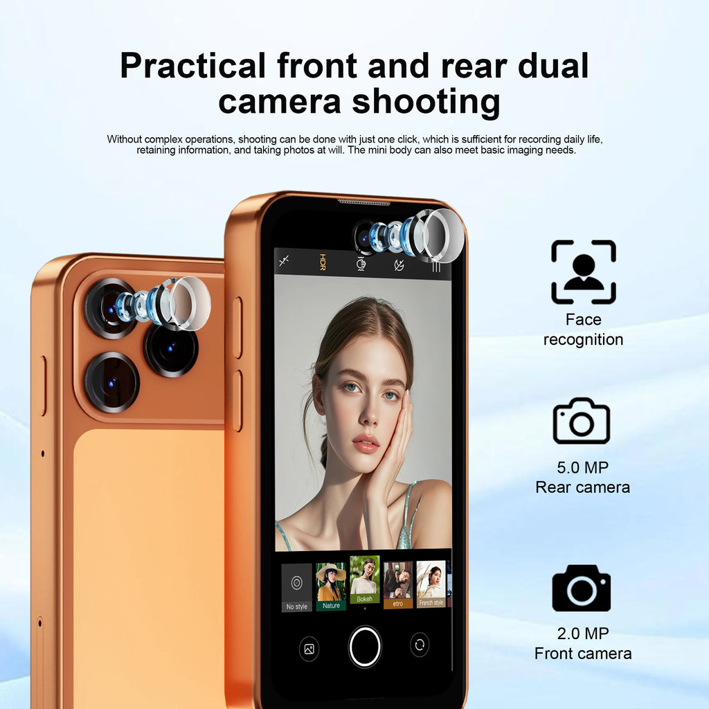 SERVO 19Air mini Android Smartphone 4G LTE 3.88" HD Display Dua SIM Card 2000mAh 6GB+128GB Small Mobile Phone GPS OTG Play Store