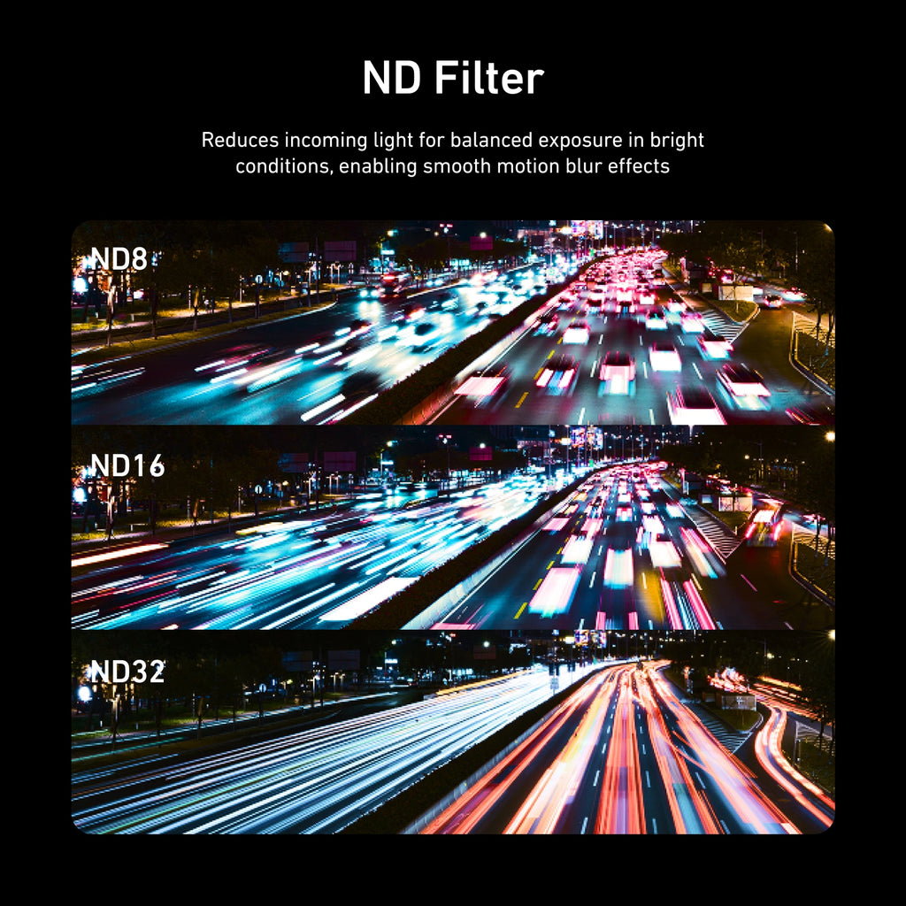 TELESIN Lens Filters Set Filter Kit