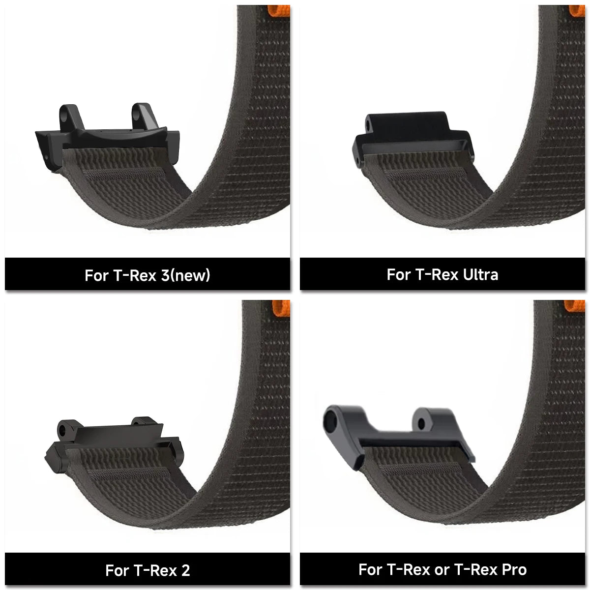 Soft Silicone Magnetic Strap For Huami Amazfit T-rex/T Rex Pro Watch Band Bracelet For Amazfit Trex 2/3 Replacement Wrist Strap