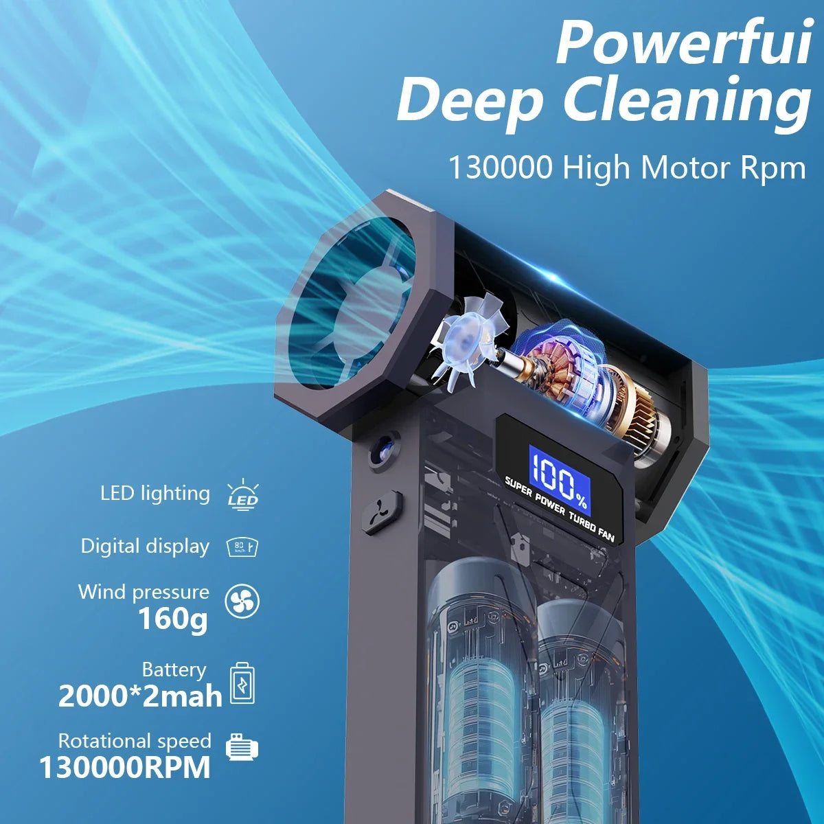 New P70 Air Blower 110000Rpm